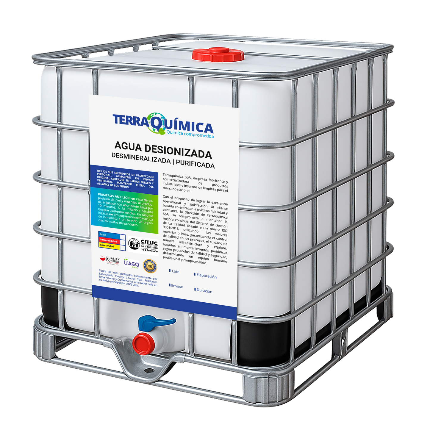 Agua Desionizada