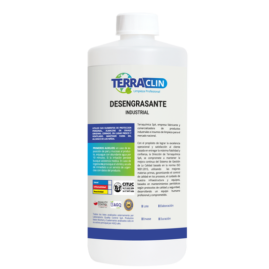 Terraclin - Desengrasante Industrial