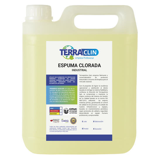 Terraclin - Espuma Clorada