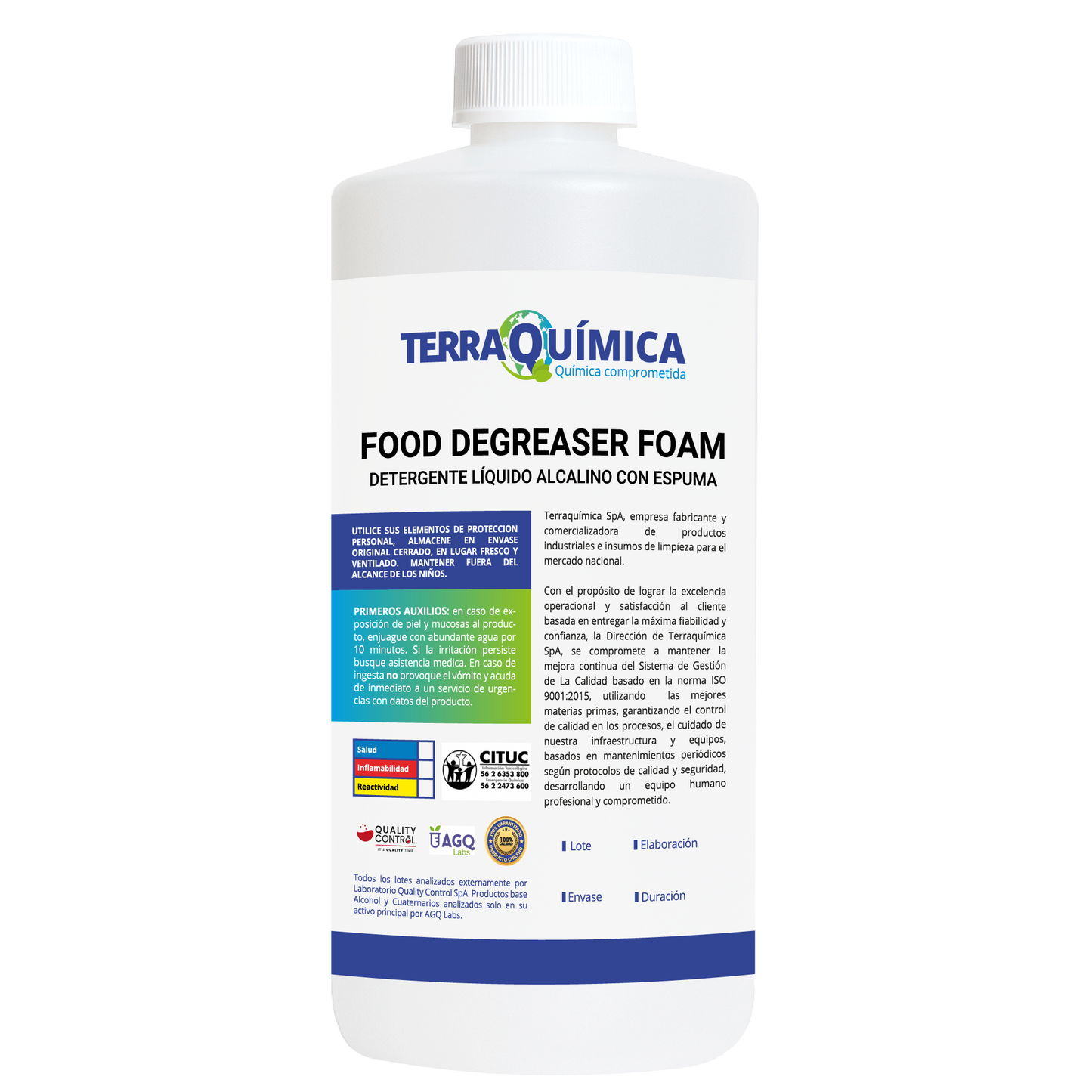 Food Degreaser Foam
