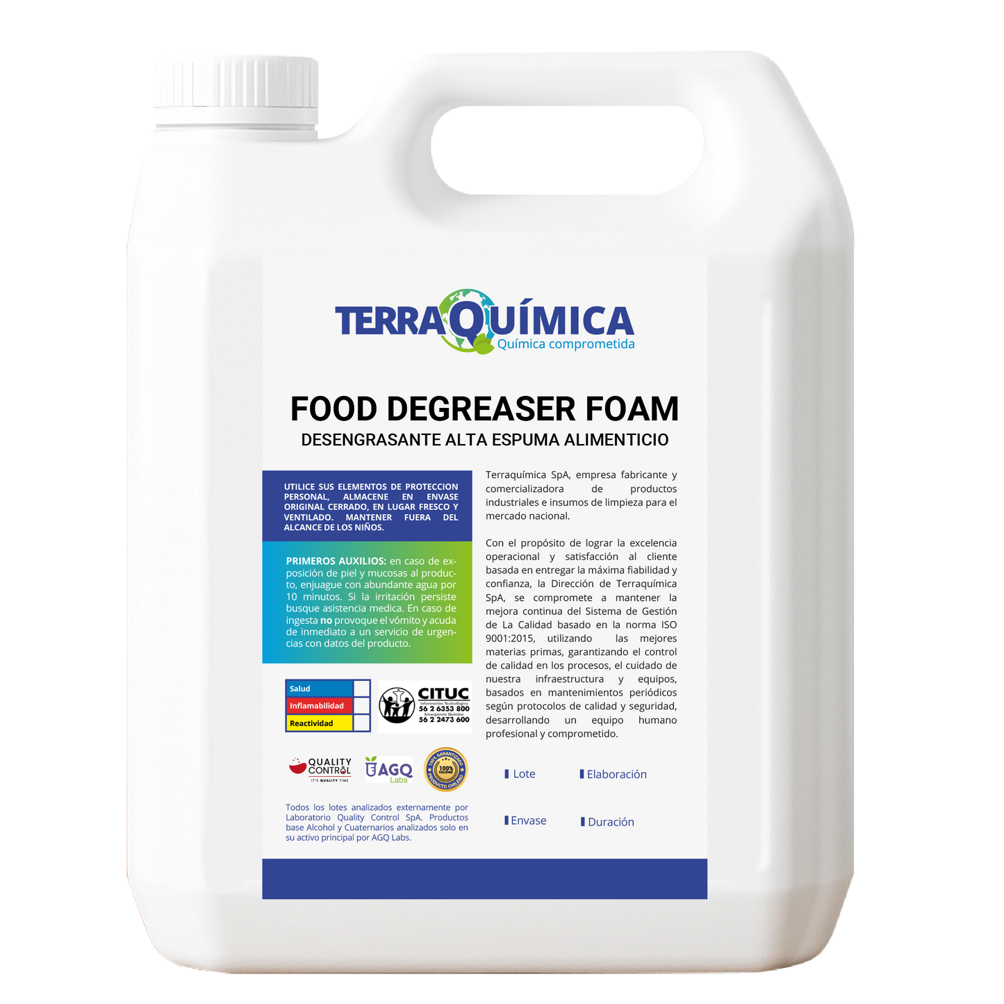 Food Degreaser Foam