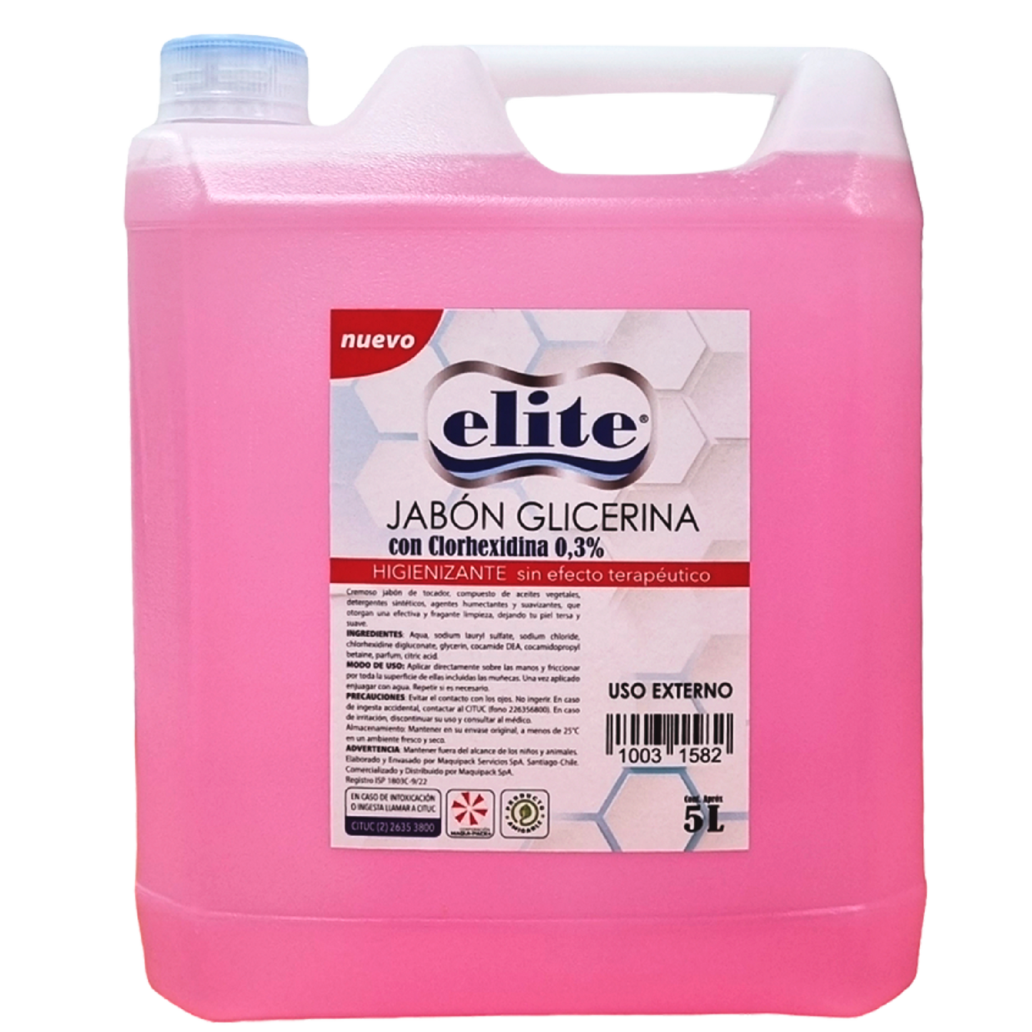 Jabón Higienizante con Clorhexidina