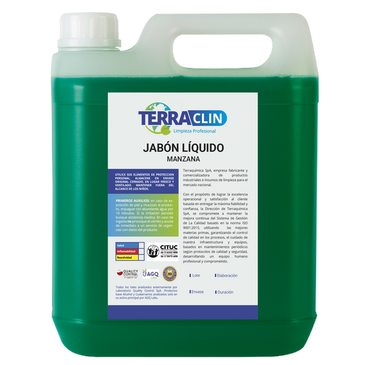 Terraclin - Jabón Líquido Manzana
