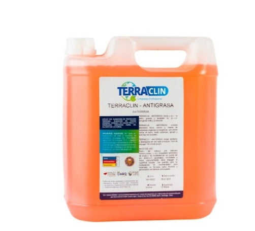 TERRACLIN-ANTIGRASA limpiador desengrasante para uso industrial y profesional