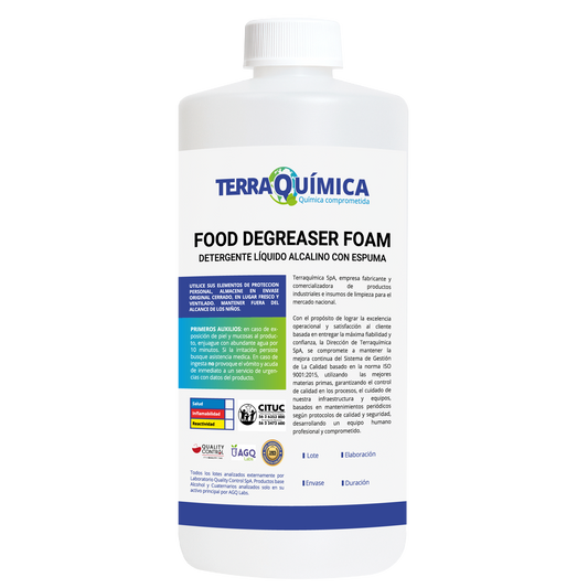 Food Degreaser Foam
